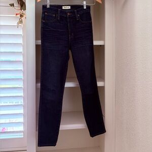 Madewell 10” High Riser Skinny Skinny Jeans Women's 24 Blue Denim